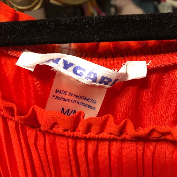 BNWOT  Women’s Nygard Tie Die Pleated Tunic - Picture 10 of 12